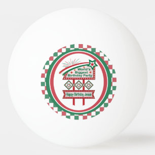 World’s Biggest Birthday Party Marquee Ping Pong Ball