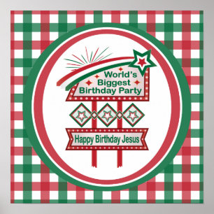 World’s Biggest Birthday Party Marquee Poster
