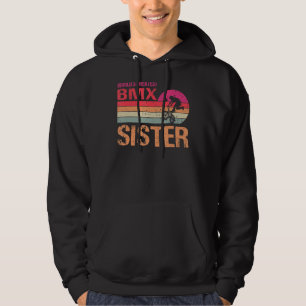 World S Greatest Bmx Sister Vintage Mother S Day Hoodie