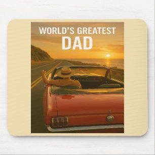 World’s Greatest Dad – Sunset Drive Mouse Pad