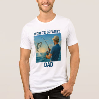 World’s Greatest Dad – The Big One Tri-Blend Shirt