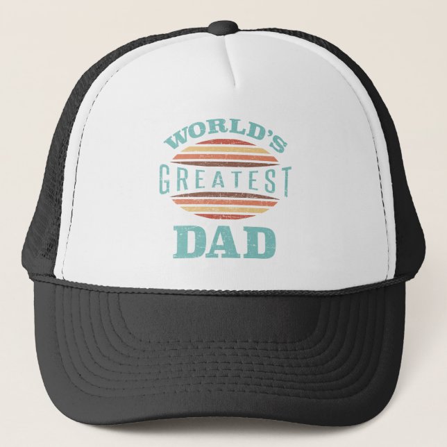 World’s Greatest Dad Trucker Hat (Front)