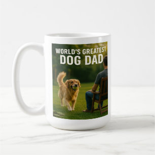 World’s Greatest Dog Dad – Ball Is Life Edition Coffee Mug