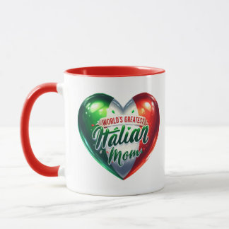 World’s Greatest Italian Mum Novelty Mug