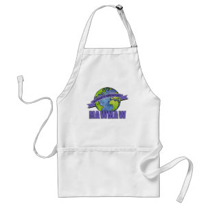 World’s Greatest MawMaw Heart Standard Apron