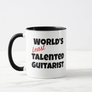 World’s Least Talented Guitarist Mug