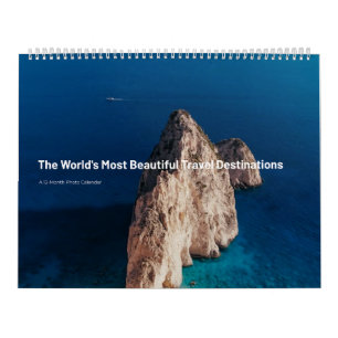 World’s Most Beautiful Scenic Travel Destinations  Calendar