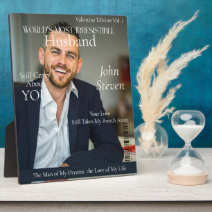 World’s Most Irresistible  magazine cover  Plaque