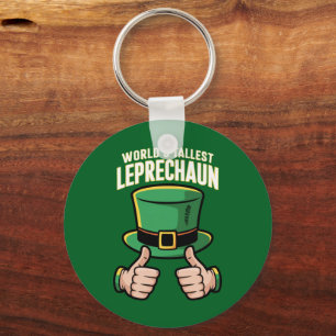 World’s Tallest Leprechaun Funny Irish Humour  Key Ring