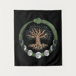 World Serpent & World Tree Tapestry