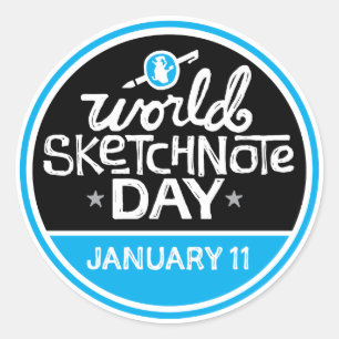World Sketchnote Day Stickers