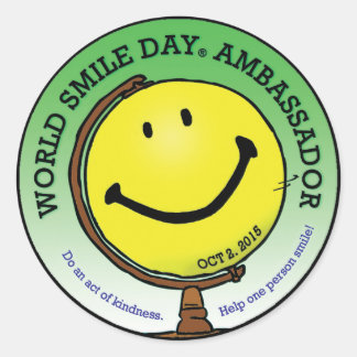 World Smile Day® 2015 Ambassador Stickers
