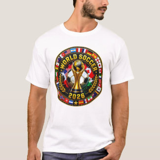 World Soccer 2026 International Flags Championship T-Shirt
