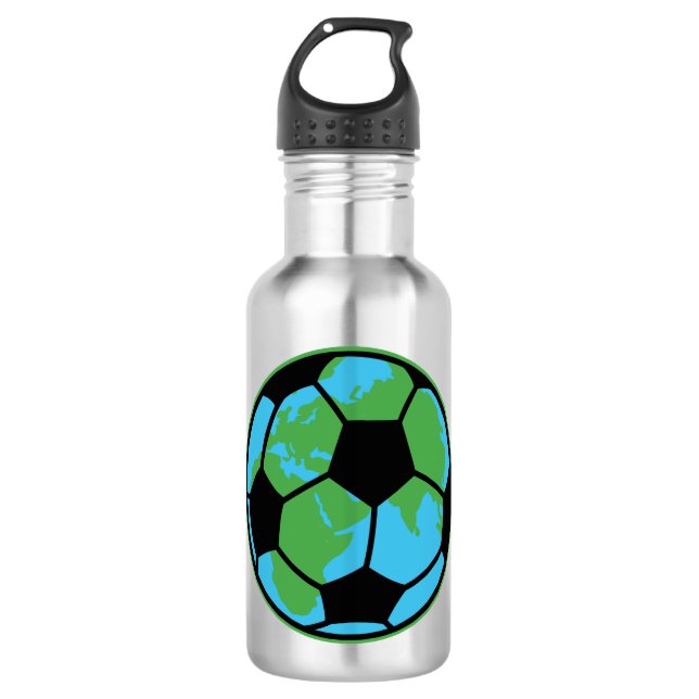 World Soccer 532 Ml Water Bottle (Front)