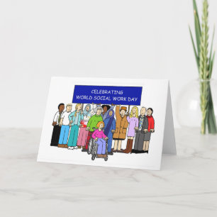 World Social Work Day, March17th Card