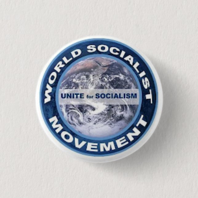 World Socialist Movement badge (Front)
