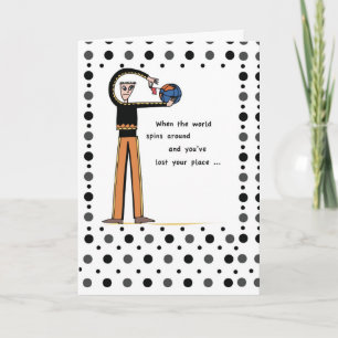World Spins Encouragement Card