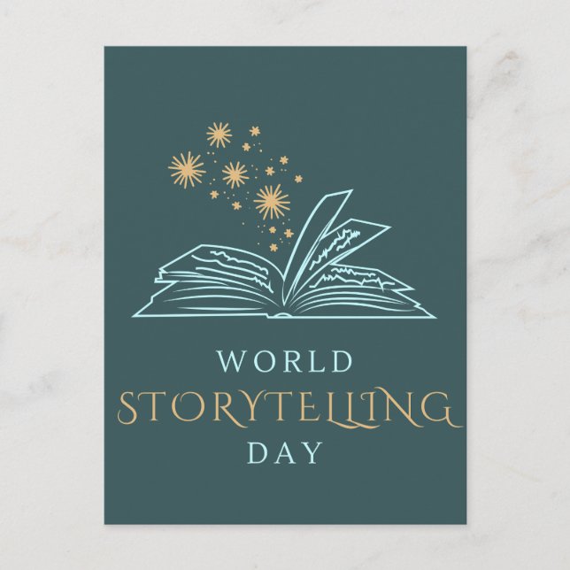 World Storytelling Day Postcard (Front)