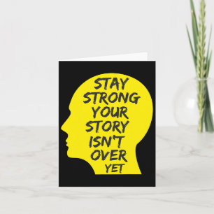 World Suicide Prevention Awareness Day Yellow Card