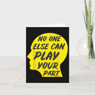 World Suicide Prevention Awareness Day Yellow Card