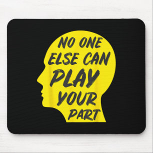 World Suicide Prevention Awareness Day Yellow  Mouse Pad