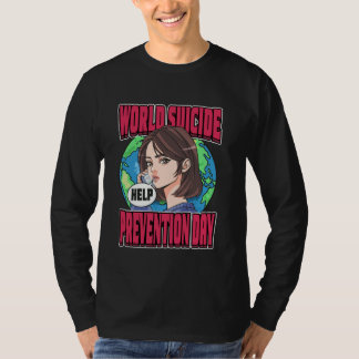 World Suicide Prevention Day Awareness September 1 T-Shirt
