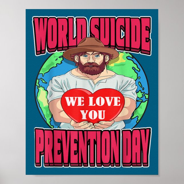World Suicide Prevention Day Motivational Dad Sept Poster (Front)