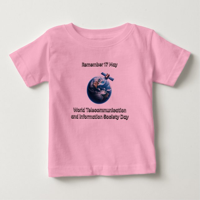 World Telecommunication and Information Society Da Baby T-Shirt (Front)