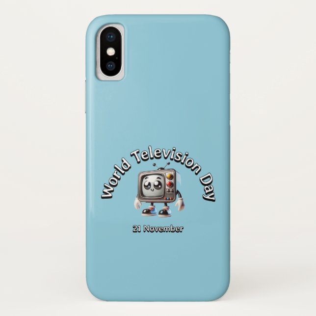 World Television Day. 21 November  Case-Mate iPhone Case (Back)