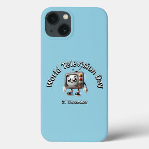 World Television Day. 21 November  iPhone 13 Case