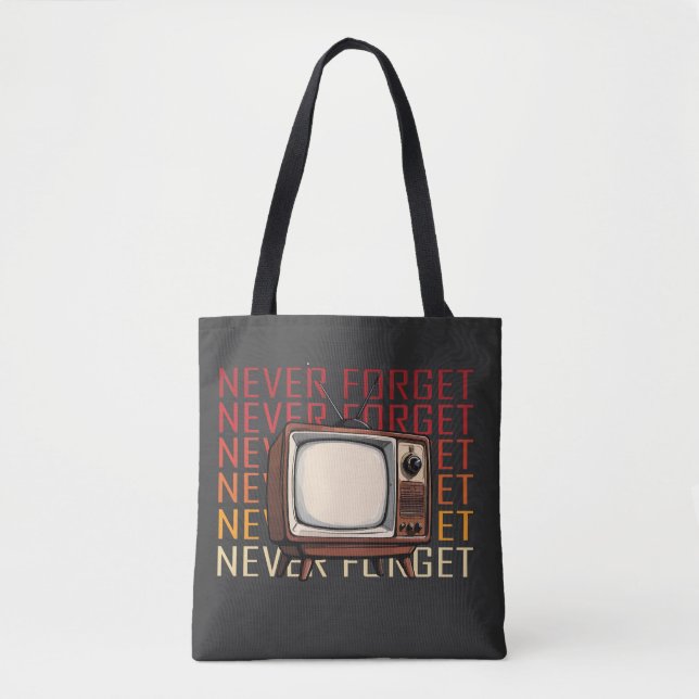 world television day tote bag (Front)
