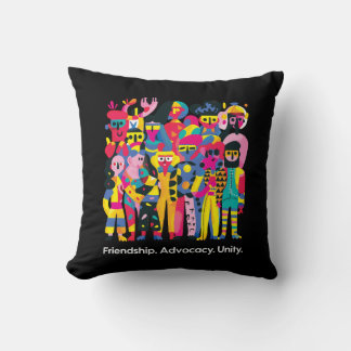 World Thinking Day Friendship Advocacy Unity Cushion