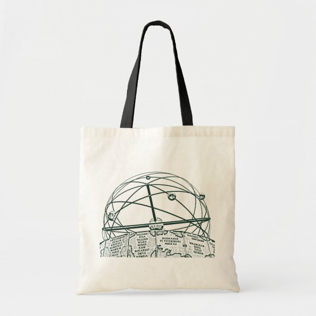 World Time Clock,Alexanderplatz,Berlin,B&W(pc) Tote Bag (Front)