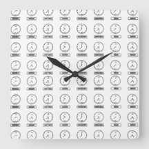 World Time Clocks