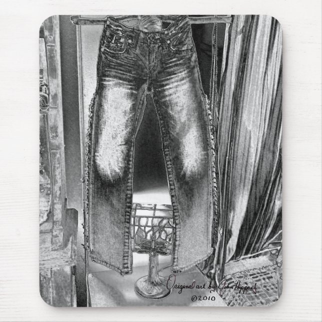 World Tour Pants Mouse Pad (Front)