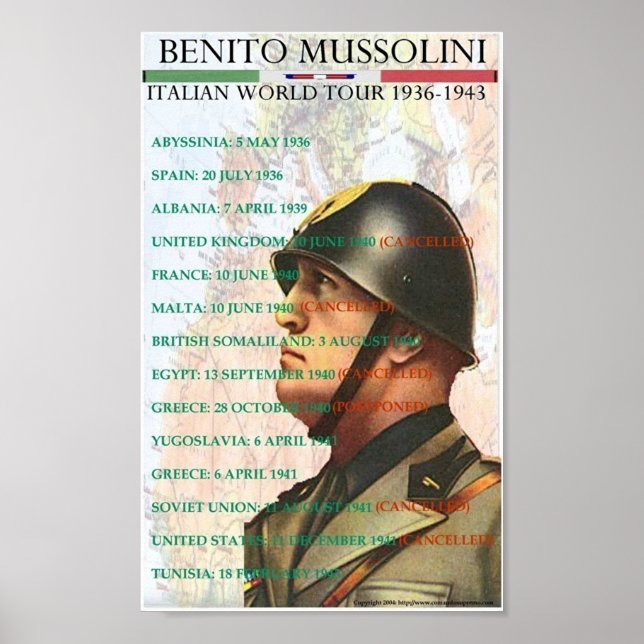 World Tour Poster (Front)