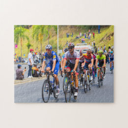 World Tour Race For Cycling Jigsaw Puzzle