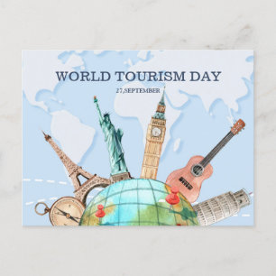 World Tourism Day Postcard