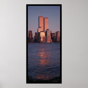 World Trade Centre at Sunset Poster