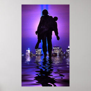 World Trade Centre Tribute in Light Poster