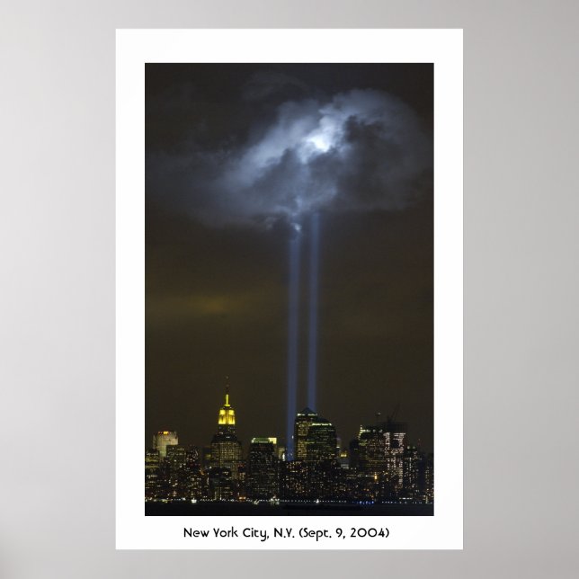 World Trade Centre Tribute Light Poster (Front)