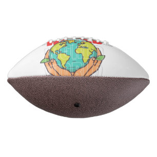 World – Travel Adventure Globe Design Football