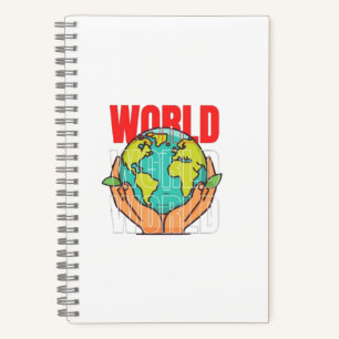 World – Travel Adventure Globe Design Notebook