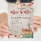 World Travel Bridal Shower Invitation