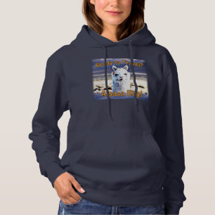World Travel Lover - Funny Alpaca Bag Hoodie