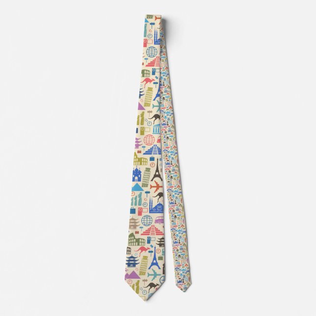 world travel tie (Front)