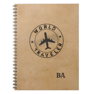 World Traveller (customisable)  Notebook