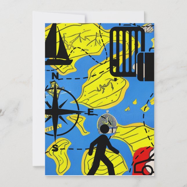 World Traveller Holiday Card (Front)