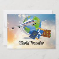 World Traveller, packed and ready to go