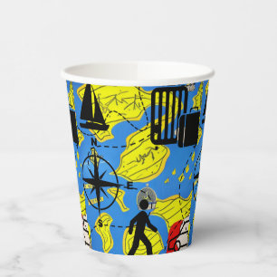 World Traveller Paper Cups